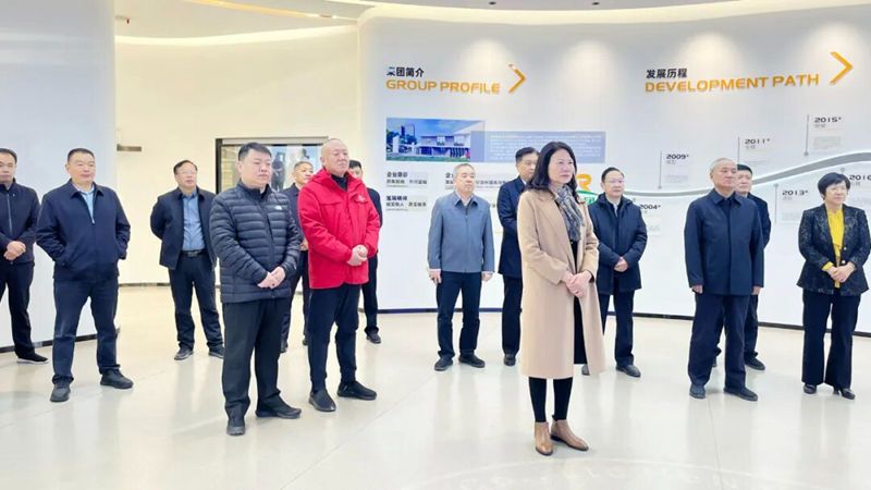 河南省政協(xié)副主席霍金花一行蒞臨旭瑞集團參觀調(diào)研！
